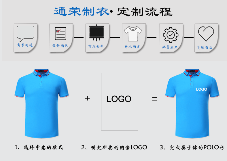 厂家直销夏季POLO衫